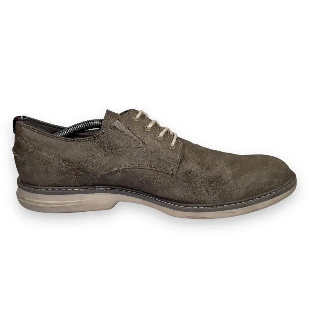 Ben Sherman Countryside Derby Plain Toe Oxford Grey BNMS20018‎ Men's 11